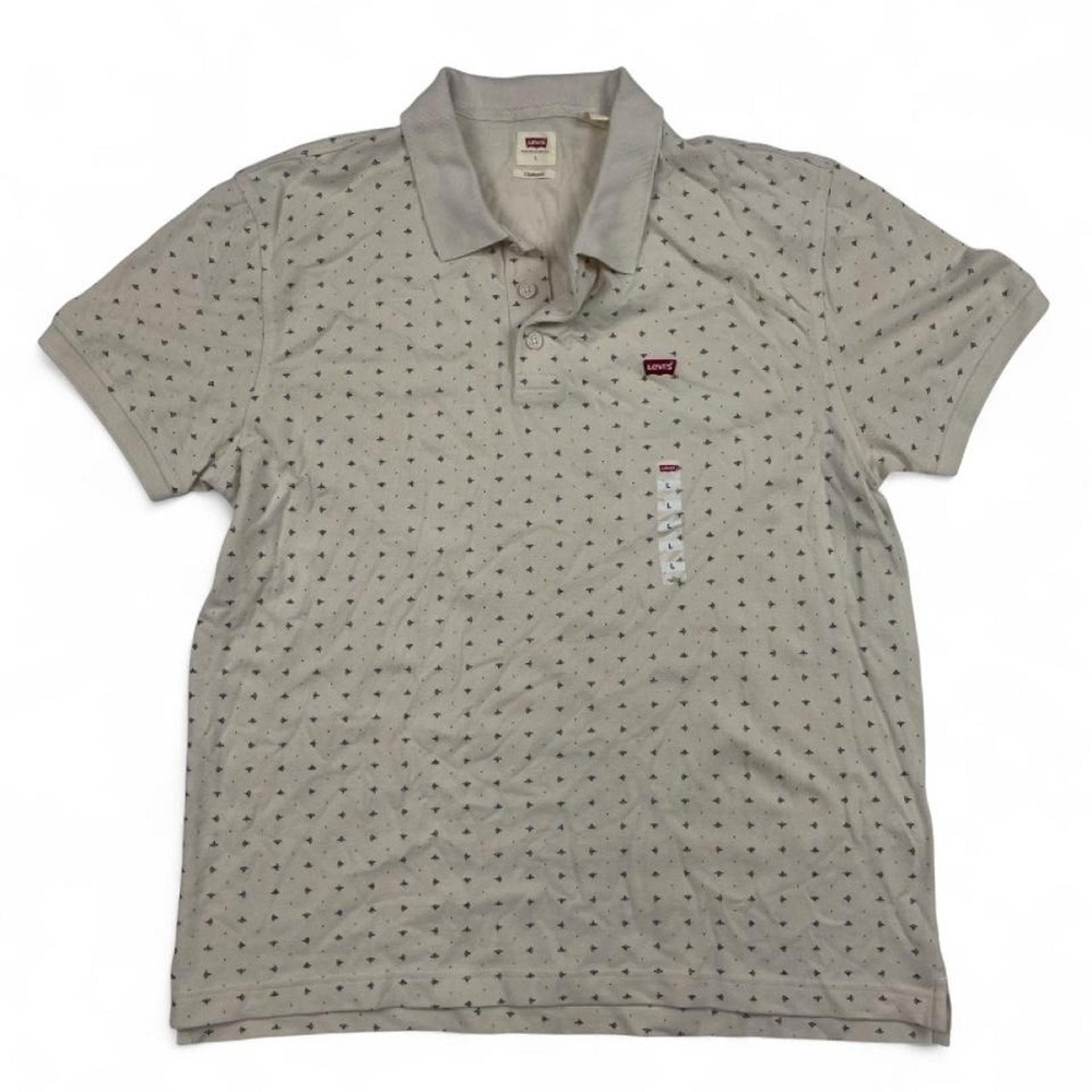 NWOT Levi's Polo All Over Print Cotton Large